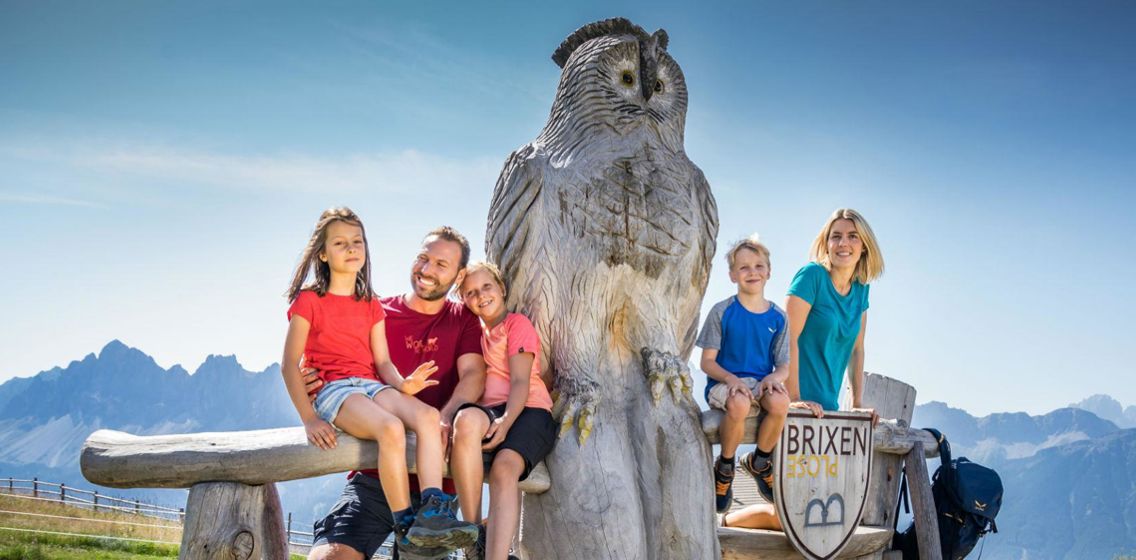 Una famiglia sul Woodywalk