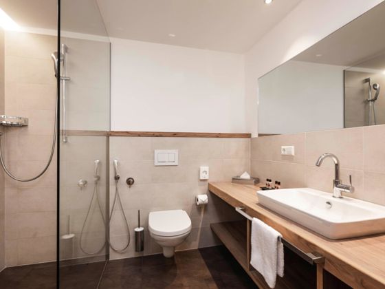 Bathroom with Shower - Fernblick Room